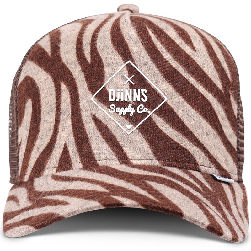 casquette-trucker-marron-hft-rubbertigerstripes-djinns
