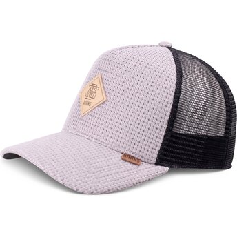 Casquette trucker grise HFT Knitted Fab Djinns