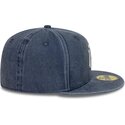 casquette-plate-bleue-marine-ajustee-59fifty-washed-new-york-yankees-mlb-new-era