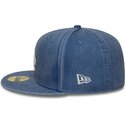 casquette-plate-bleue-ajustee-59fifty-washed-los-angeles-dodgers-mlb-new-era