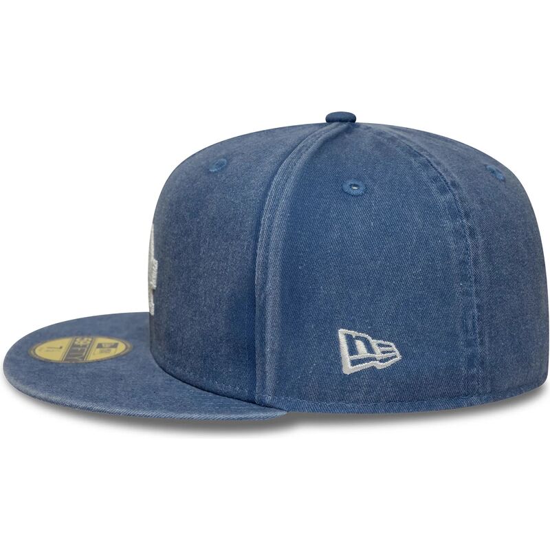 casquette-plate-bleue-ajustee-59fifty-washed-los-angeles-dodgers-mlb-new-era casquette-plate-bleue-ajustee-59fifty-washed-los-angeles-dodgers-mlb-new-era