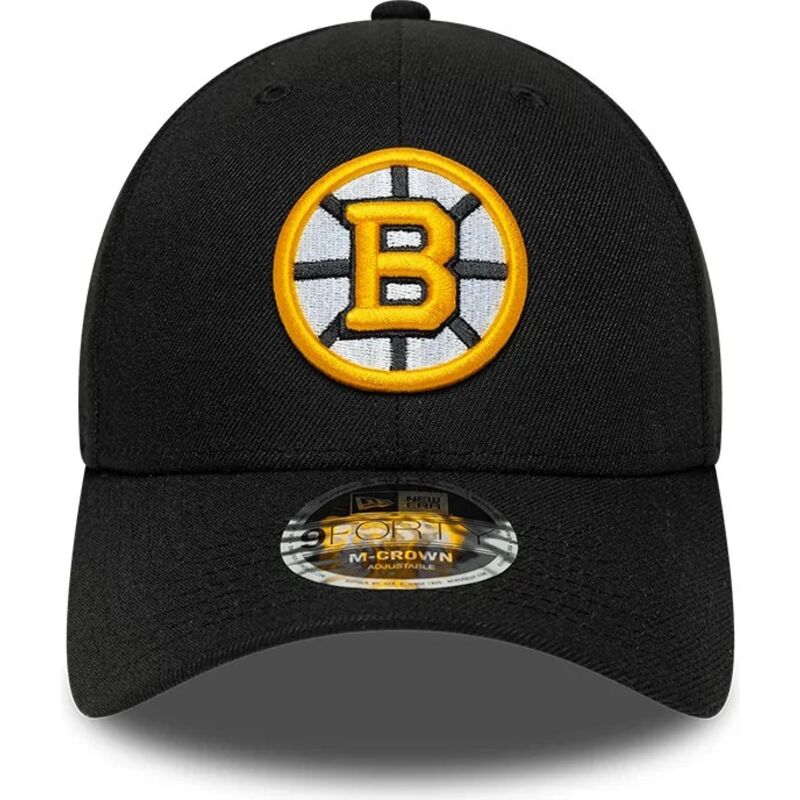 casquette-courbee-noire-snapback-9forty-m-crown-team-boston-bruins-nhl-new-era casquette-courbee-noire-snapback-9forty-m-crown-team-boston-bruins-nhl-new-era