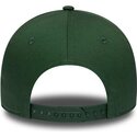 new-era-curved-brim-california-e-frame-rubber-logo-los-angeles-green-snapback-cap