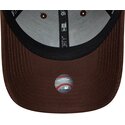 casquette-courbee-marron-snapback-9forty-entry-cord-los-angeles-dodgers-mlb-new-era