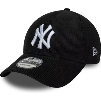 Casquette courbée noire snapback 9FORTY Entry Cord New York Yankees MLB New Era