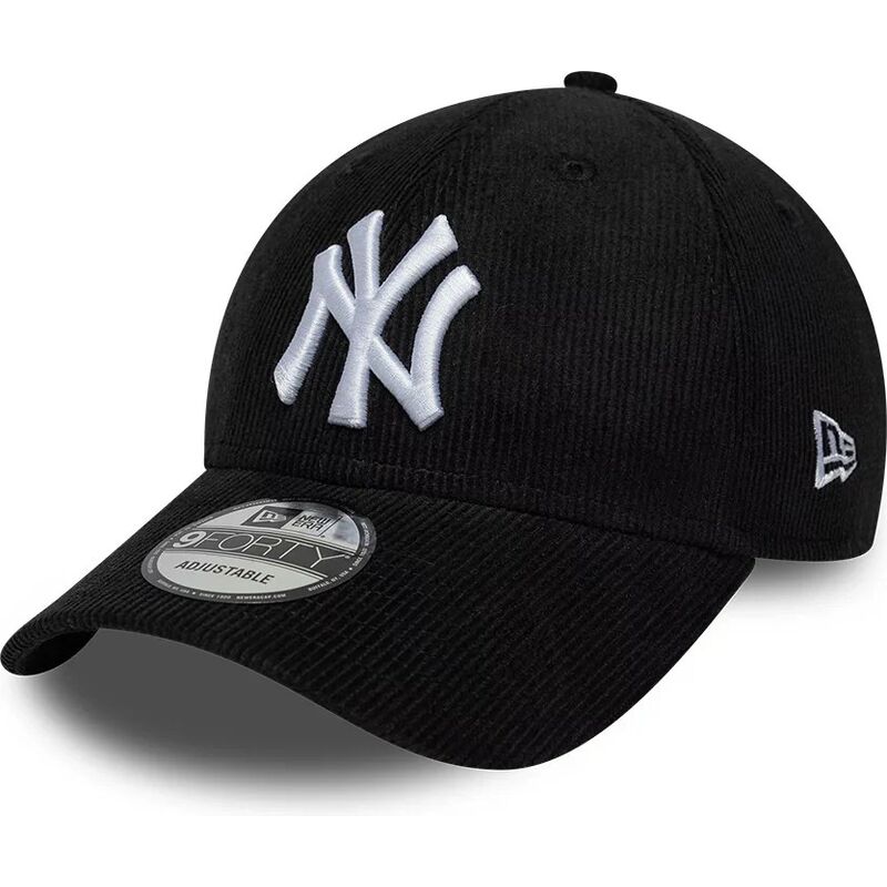 casquette-courbee-noire-snapback-9forty-entry-cord-new-york-yankees-mlb-new-era