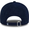 new-era-curved-brim-women-9twenty-cord-script-los-angeles-dodgers-mlb-navy-blue-adjustable-cap