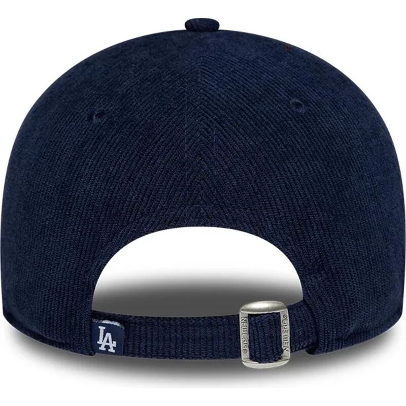 casquette-courbee-bleue-marine-ajustable-pour-femme-9twenty-cord-script-los-angeles-dodgers-mlb-new-era casquette-courbee-bleue-marine-ajustable-pour-femme-9twenty-cord-script-los-angeles-dodgers-mlb-new-era