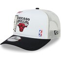 new-era-hardwood-classics-9fifty-a-frame-precurved-chicago-bulls-nba-white-and-black-trucker-hat