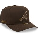 casquette-courbee-marron-snapback-9fifty-a-frame-precurvedvisor-pin-atlanta-braves-mlb-new-era