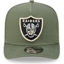casquette-courbee-verte-snapback-9fifty-a-frame-precurved-side-pin-las-vegas-raiders-nfl-new-era