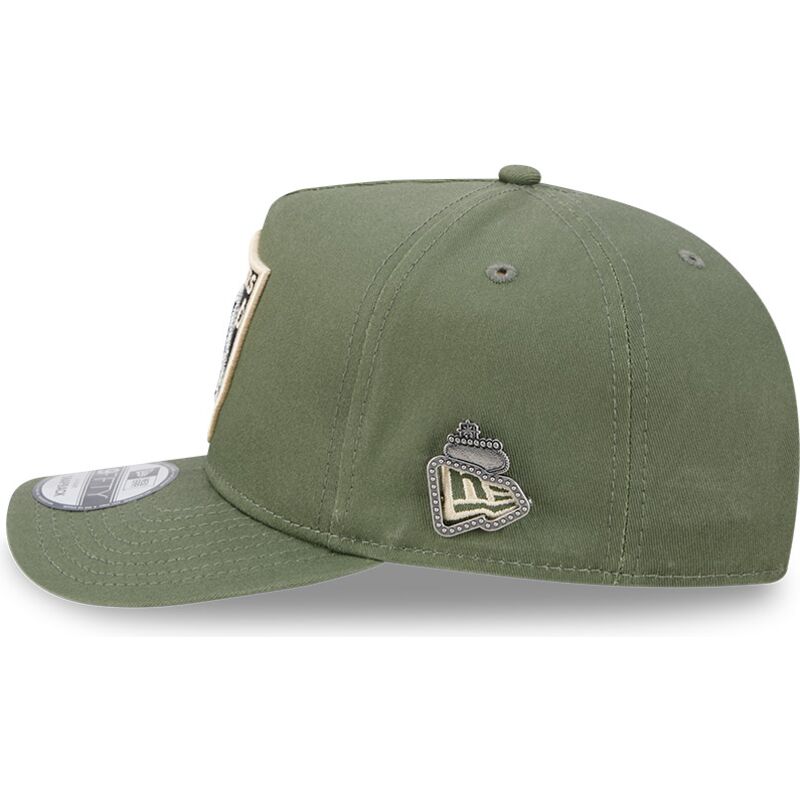 casquette-courbee-verte-snapback-9fifty-a-frame-precurved-side-pin-las-vegas-raiders-nfl-new-era