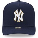 casquette-courbee-bleue-marine-snapback-9fifty-a-frame-precurved-visor-pin-new-york-yankees-mlb-new-era