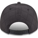 new-era-curved-brim-black-logo-9fifty-a-frame-precurved-checkered-boston-red-sox-mlb-black-snapback-cap