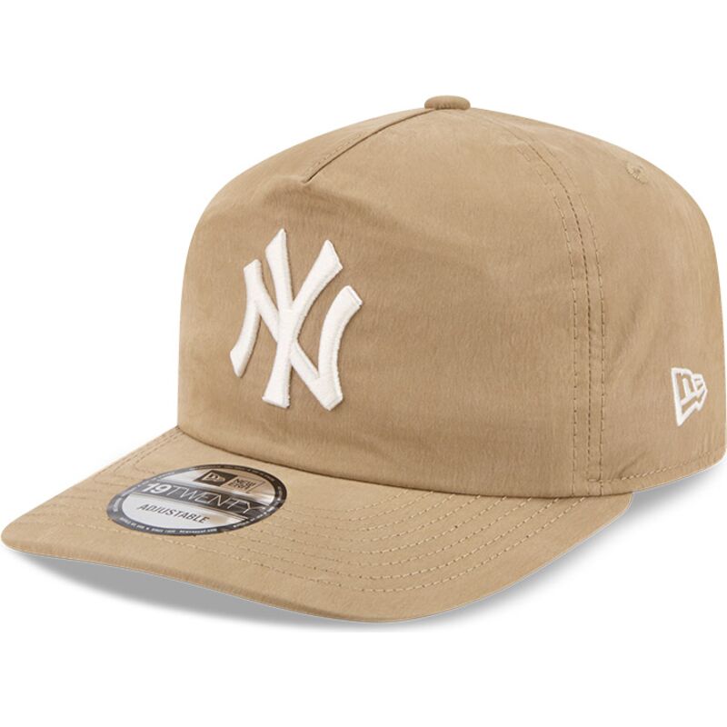 new-era-curved-brim-19twenty-precurved-new-york-yankees-mlb-beige-snapback-cap new-era-curved-brim-19twenty-precurved-new-york-yankees-mlb-beige-snapback-cap