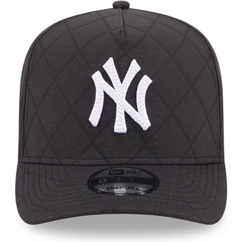 new-era-curved-brim-9fifty-a-frame-precurved-checkered-new-york-yankees-mlb-black-snapback-cap new-era-curved-brim-9fifty-a-frame-precurved-checkered-new-york-yankees-mlb-black-snapback-cap