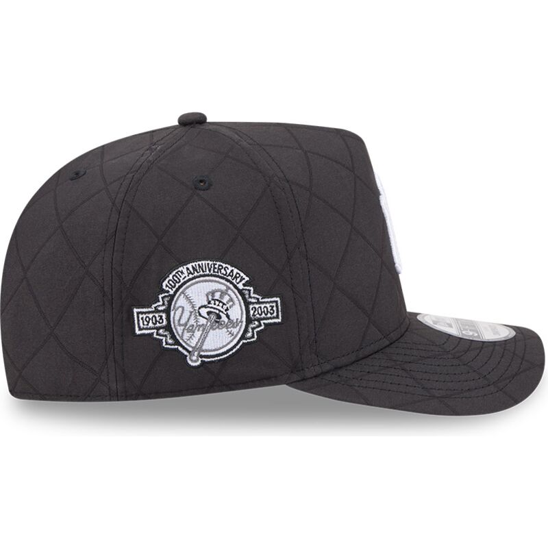 casquette-courbee-noire-snapback-9fifty-a-frame-precurved-checkered-new-york-yankees-mlb-new-era casquette-courbee-noire-snapback-9fifty-a-frame-precurved-checkered-new-york-yankees-mlb-new-era