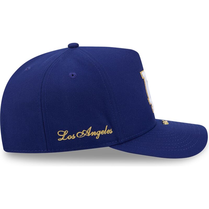 casquette-courbee-bleue-snapback-9fifty-a-frame-precurved-visor-pin-los-angeles-dodgers-mlb-new-era