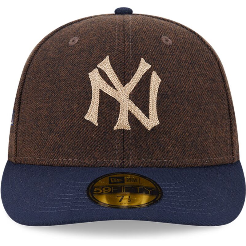 new-era-curved-brim-59fifty-precurved-new-york-yankees-mlb-brown-and-blue-fitted-cap new-era-curved-brim-59fifty-precurved-new-york-yankees-mlb-brown-and-blue-fitted-cap