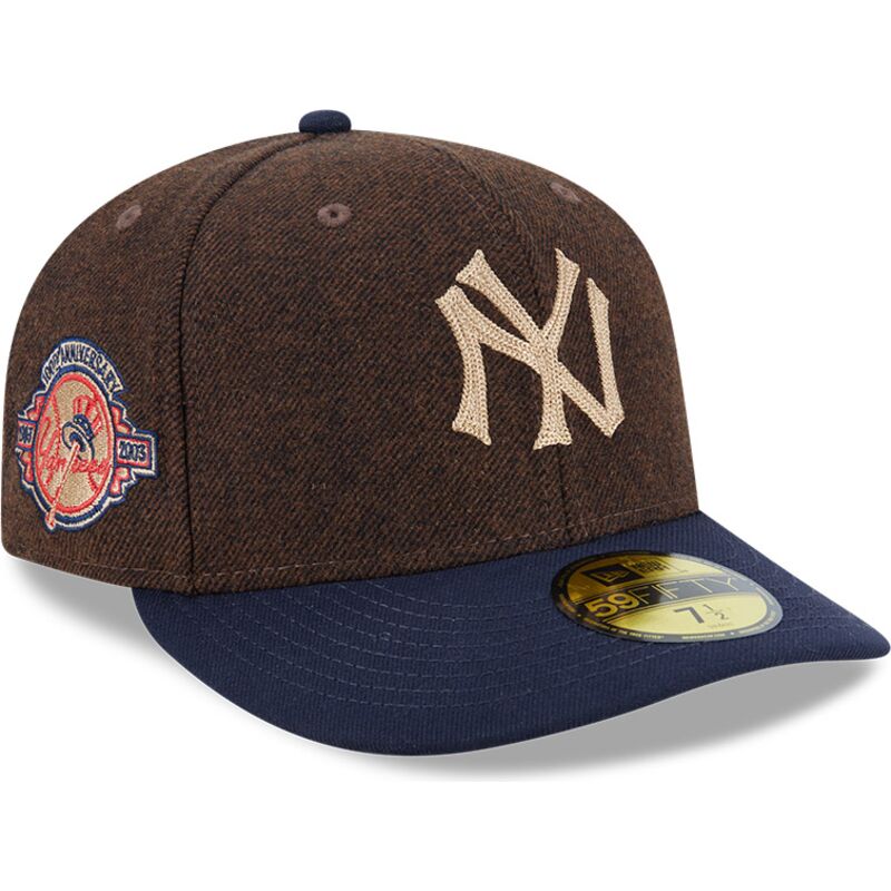 new-era-curved-brim-59fifty-precurved-new-york-yankees-mlb-brown-and-blue-fitted-cap new-era-curved-brim-59fifty-precurved-new-york-yankees-mlb-brown-and-blue-fitted-cap