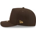 new-era-curved-brim-9fifty-a-frame-precurved-visor-pin-chicago-white-sox-mlb-brown-snapback-cap