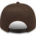 casquette-courbee-marron-snapback-9fifty-a-frame-precurved-visor-pin-new-york-yankees-mlb-new-era