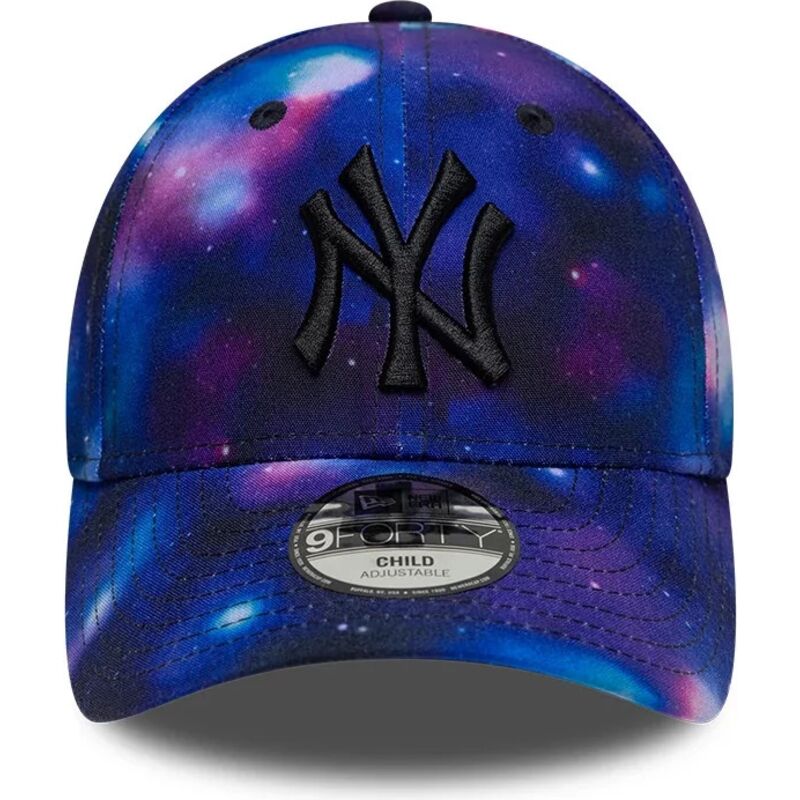 new-era-curved-brim-youth-black-logo-9forty-all-over-print-space-new-york-yankees-mlb-multicolor-snapback-cap