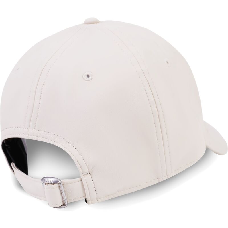 l-ab-c-o-off-white-curved-brim-clamp-arrows-pu-leather-beige-adjustable-cap l-ab-c-o-off-white-curved-brim-clamp-arrows-pu-leather-beige-adjustable-cap
