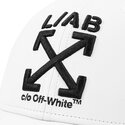 l-ab-c-o-off-white-curved-brim-clamp-arrows-pu-leather-white-adjustable-cap