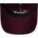 casquette-courbee-grenat-ajustable-pour-femme-9twenty-slogan-sorry-i-m-late-new-era
