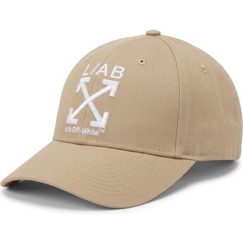 Casquette courbée beige ajustable Clamp Arrows Twill L/AB c/o Off-White™