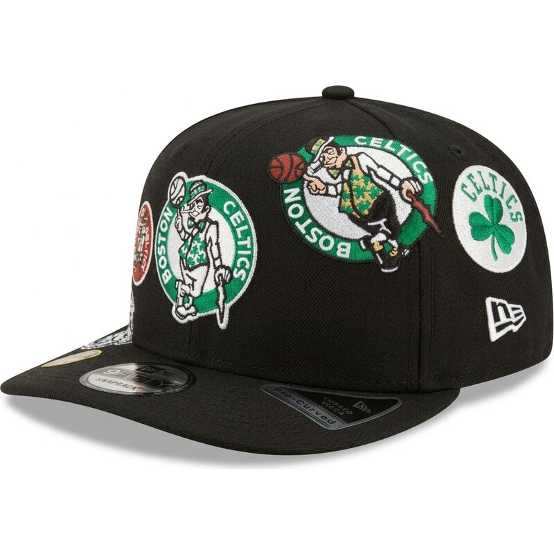 casquette-courbee-noire-snapback-9fifty-a-frame-precurved-multi-patch-boston-celtics-nba-new-era casquette-courbee-noire-snapback-9fifty-a-frame-precurved-multi-patch-boston-celtics-nba-new-era