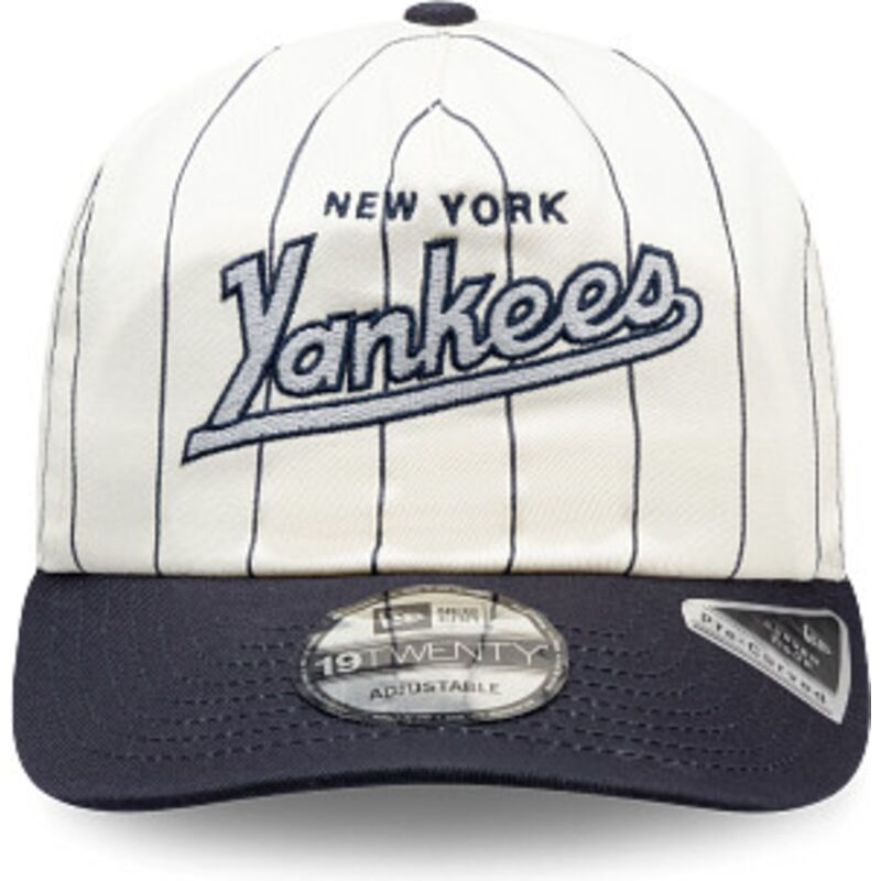 casquette-courbee-bleue-marine-et-blanche-snapback-19twenty-pinstripe-new-york-yankees-mlb-new-era casquette-courbee-bleue-marine-et-blanche-snapback-19twenty-pinstripe-new-york-yankees-mlb-new-era