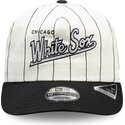 casquette-courbee-noire-et-blanche-snapback-19twenty-pinstripe-chicago-white-sox-mlb-new-era
