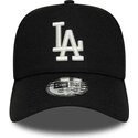 casquette-courbee-noire-snapback-e-frame-mythical-icon-los-angeles-dodgers-mlb-new-era