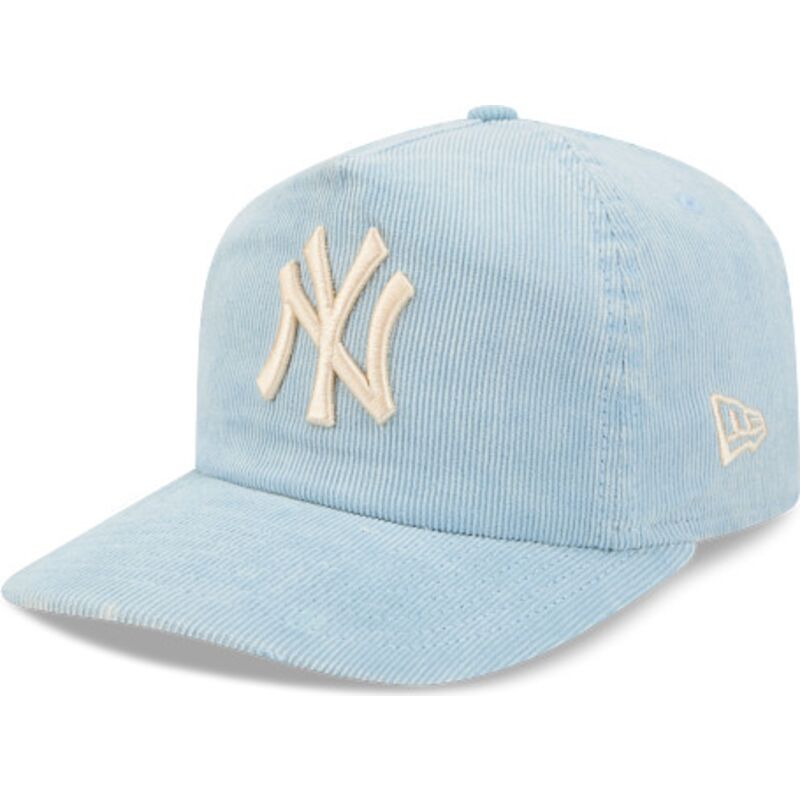 new-era-curved-brim-19twenty-precurved-corduroy-pastel-new-york-yankees-mlb-blue-adjustable-cap new-era-curved-brim-19twenty-precurved-corduroy-pastel-new-york-yankees-mlb-blue-adjustable-cap