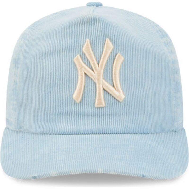 new-era-curved-brim-19twenty-precurved-corduroy-pastel-new-york-yankees-mlb-blue-adjustable-cap new-era-curved-brim-19twenty-precurved-corduroy-pastel-new-york-yankees-mlb-blue-adjustable-cap