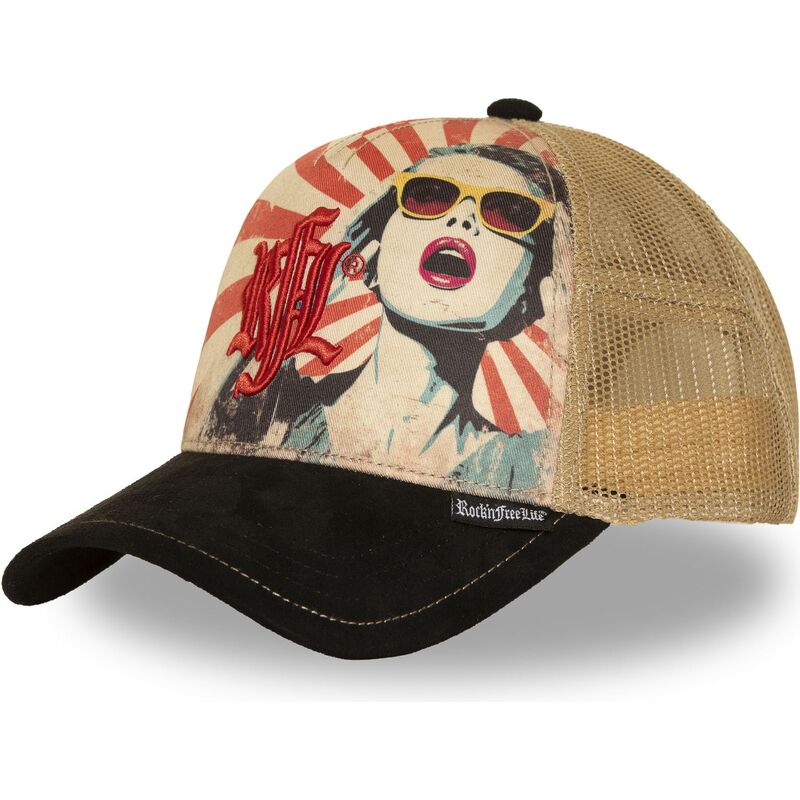 casquette-trucker-multicolore-n286-che-rocknfreelife casquette-trucker-multicolore-n286-che-rocknfreelife
