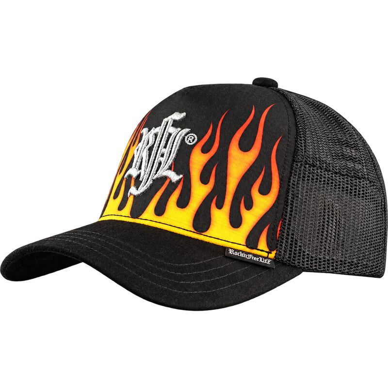 rocknfreelife-n216-burning-black-trucker-hat