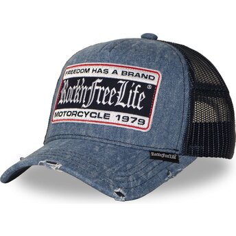 Casquette trucker bleue N°264 Always Rock’nFreeLife