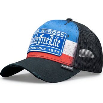 Rock’nFreeLife N°256 Four Strock Multicolor Trucker Hat