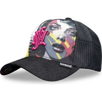 Rock’nFreeLife N°246 Move The City Black Trucker Hat