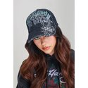 casquette-courbee-noire-ajustable-distressed-floral-gothic-ed-hardy
