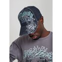 casquette-courbee-noire-ajustable-distressed-floral-gothic-ed-hardy