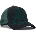 casquette-trucker-noire-et-verte-outline-dragon-distressed-ed-hardy