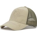 casquette-trucker-khaki-outline-dragon-ed-hardy