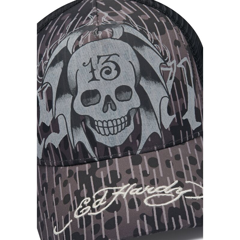 casquette-trucker-noire-13-skull-ed-hardy