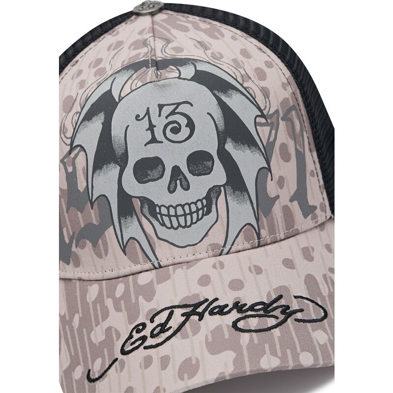 ed-hardy-13-skull-grey-and-black-trucker-hat