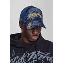 casquette-trucker-bleue-marine-outline-dragons-ed-hardy
