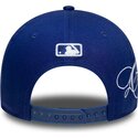 new-era-curved-brim-9forty-m-crown-side-script-los-angeles-dodgers-mlb-blue-snapback-cap